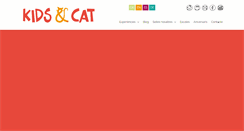 Desktop Screenshot of kids-cat.com